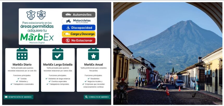 CC temporarily cancels the mandatory payment for parking on public roads in Antigua Guatemala CC temporarily cancels the mandatory payment for parking on public roads in Antigua Guatemala
