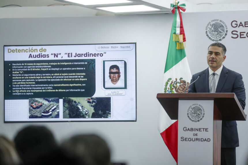 “El Jardinero”, the supposed new leader of the CJNG, is sent to preventive detention, as well as his financial operator