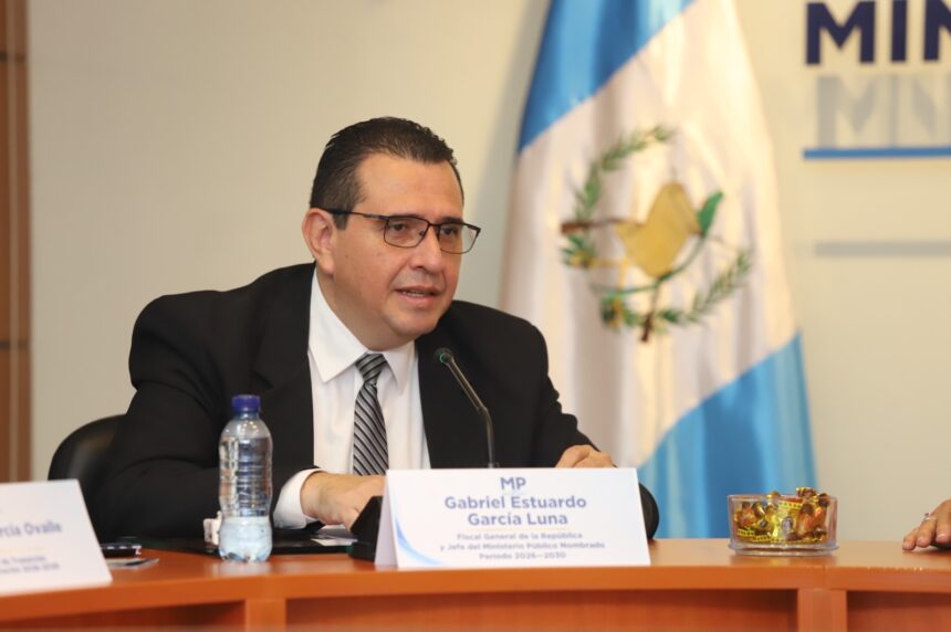 Gabriel García Luna takes over as attorney general of the MP for the period 2026-2030