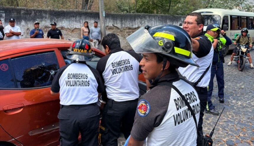 Hitmen intercept vehicle and kill couple in busy area of ​​Antigua Guatemala