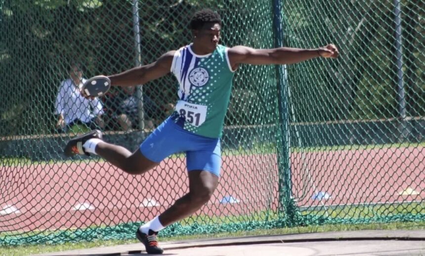 Leonel Rivas breaks national U20 record in javelin at the Central American Athletics Championships