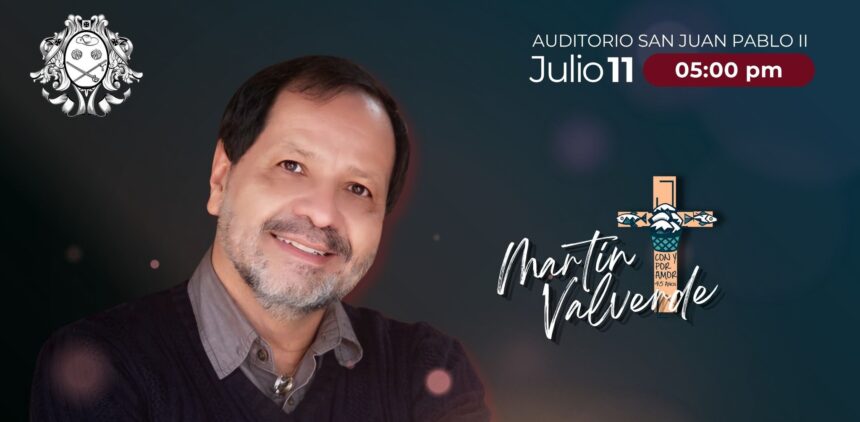 Martín Valverde will offer a concert in Guatemala to benefit priestly vocations