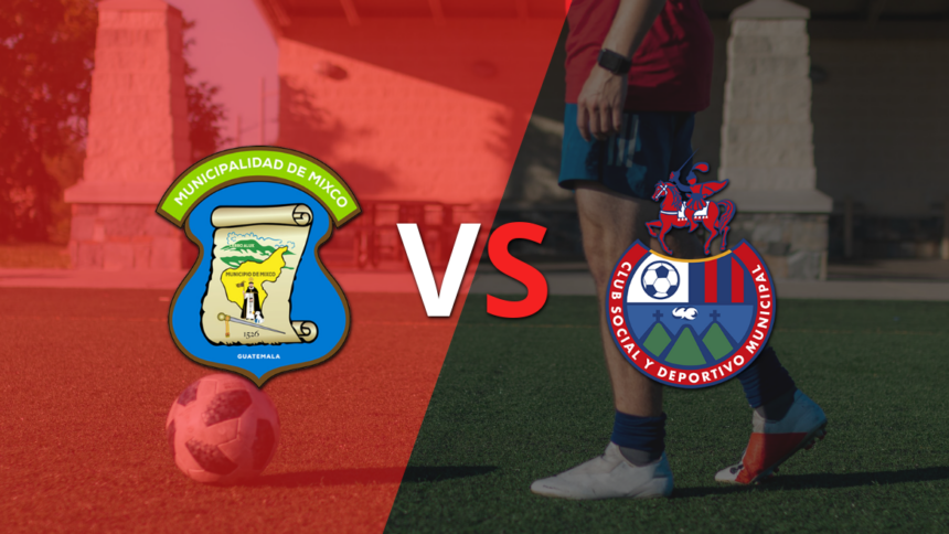 LIVE: The match between Mixco and Municipal began: 0-0 at the start