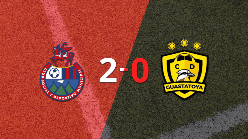 Municipal won 2-0 and qualified for the Semifinals
