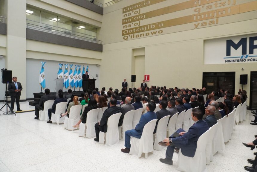 New head of the MP, Gabriel García Luna, calls on prosecutors and staff to work with “ethics”