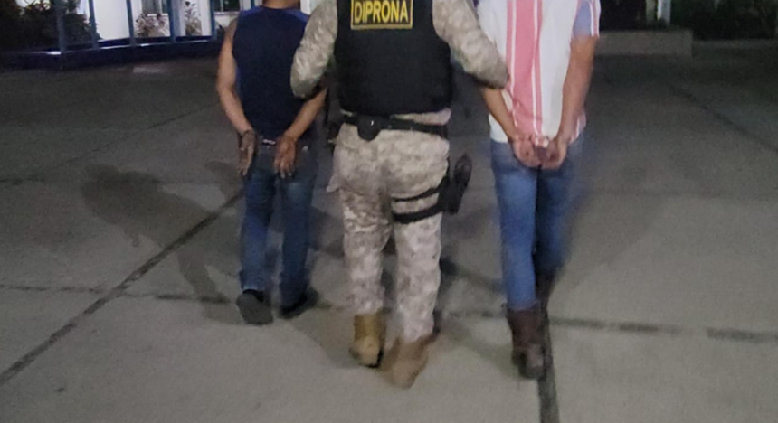 PNC reports six arrests in Zacapa and Petén for illegal carrying of weapons and other crimes