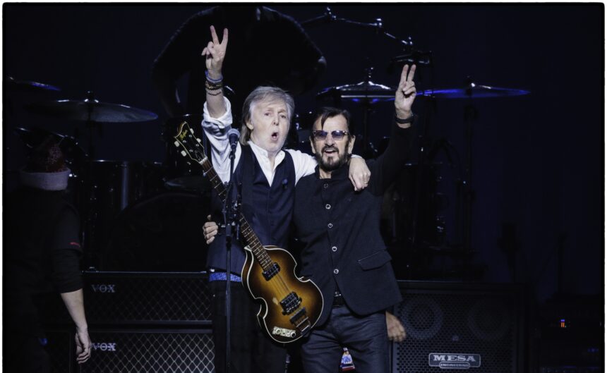 Paul McCartney and Ringo Starr, from The Beatles, unite their voices again in a new song