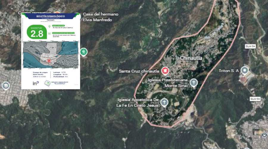 Rumbles or earthquakes? What the authorities detected in Chinautla