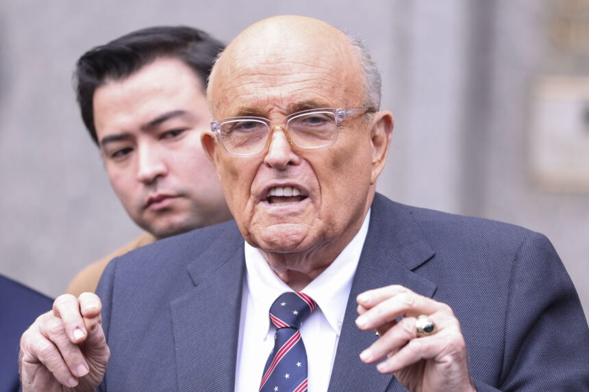 The infection suffered by former New York mayor Rudy Giuliani