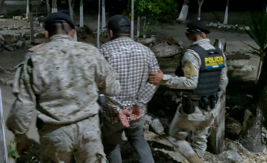They capture a man who hid more than US,000 in a fumigation bomb in Petén