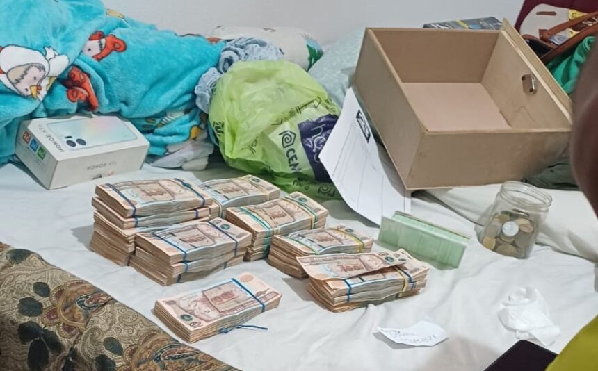They dismantle the alleged hideout of Barrio 18 in Villa Nueva; They seize Q352 thousand, weapons and drugs