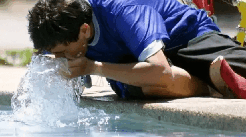 They predict temperatures of up to 42°C and rain for this weekend of May 9 and 10