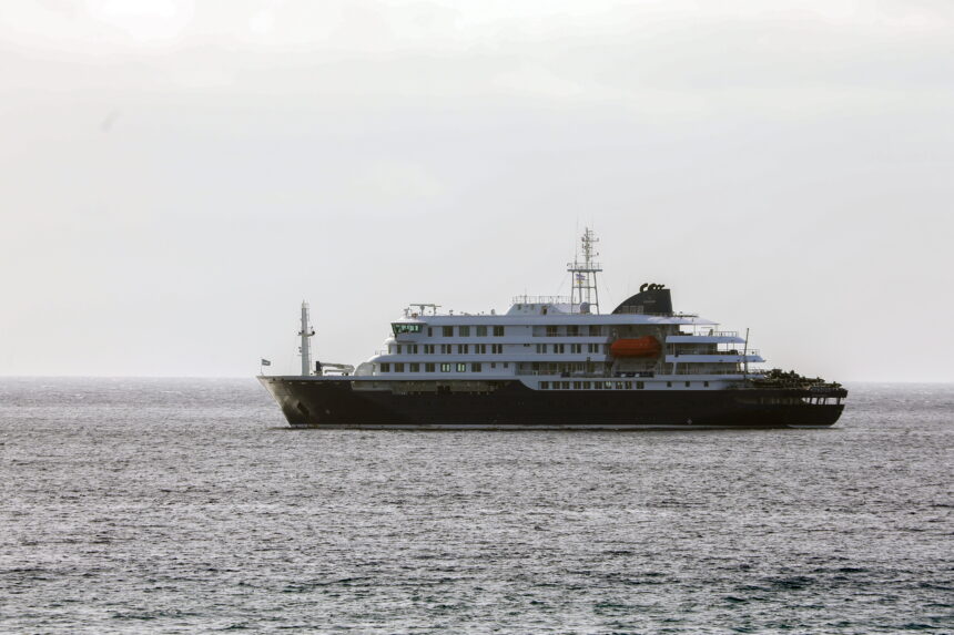 Where is the hantavirus-affected MV cruise ship heading?