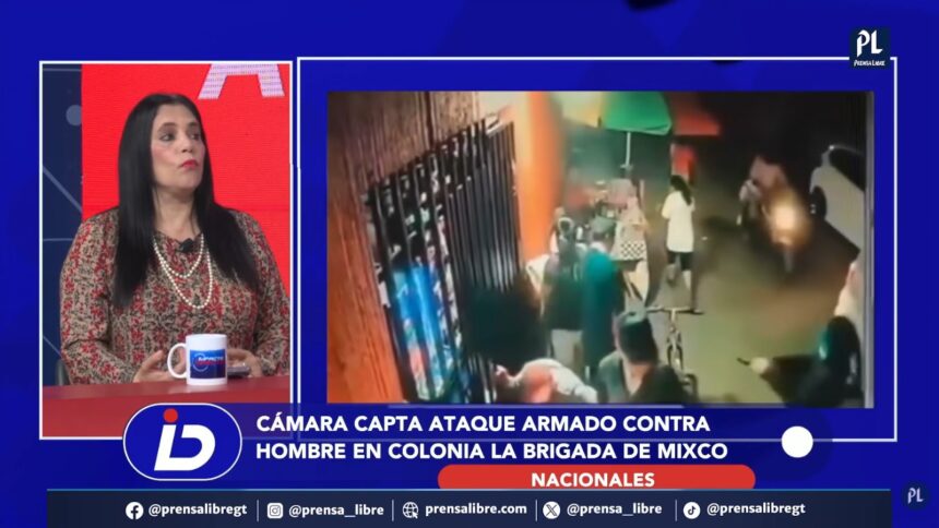 armed attack in La Brigada is recorded on videos