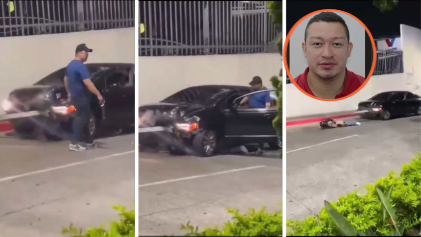 A video shows the collision of a couple of motorcyclists; The PNC captured the alleged perpetrator