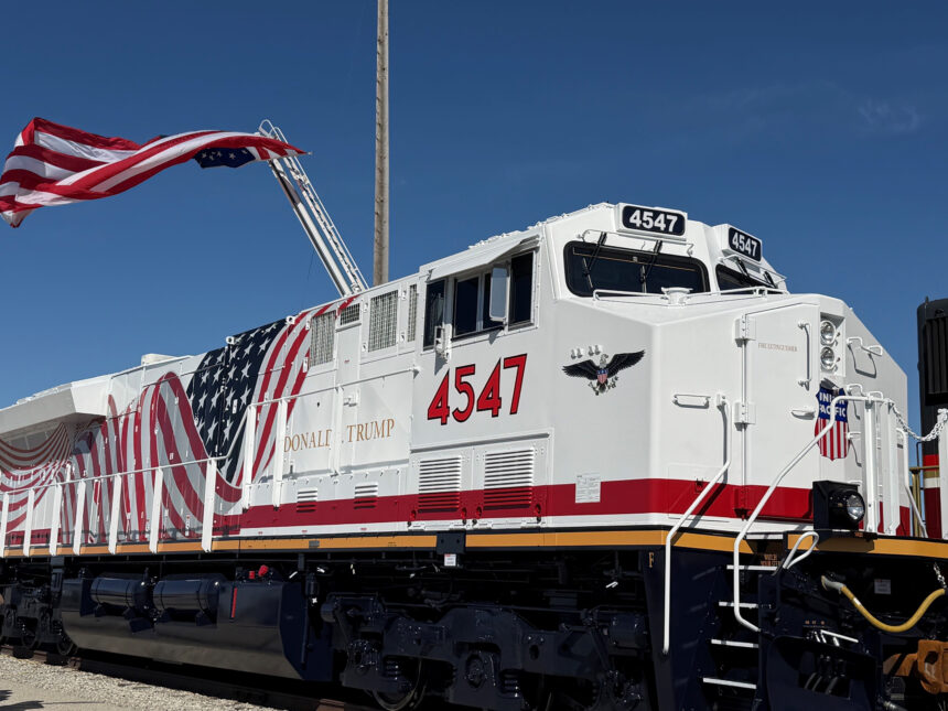 Dedicated to Donald Trump? Why a train commemorating 250 years of the US caused criticism