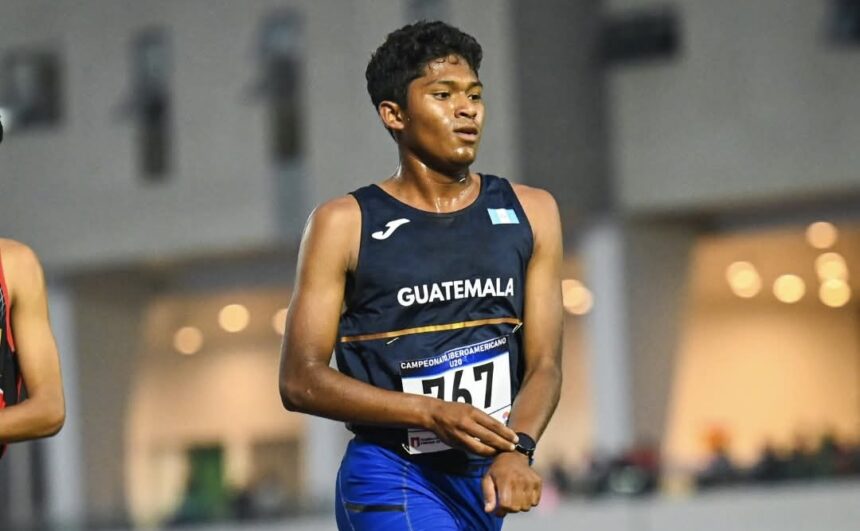 Ezequiel Aguilar wins gold in the 5,000 meters of the Ibero-American U20 in Peru Ezequiel Aguilar wins gold in the 5,000 meters of the Ibero-American U20 in Peru