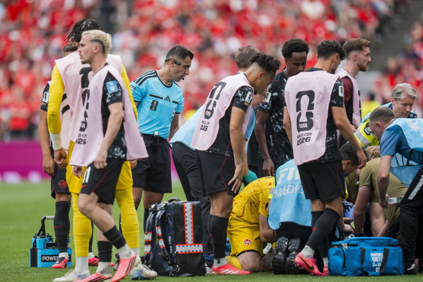 For not stopping marking? that caused the discussion between the coaches of Qatar and Canada after the 6-0 in the 2026 World Cup
