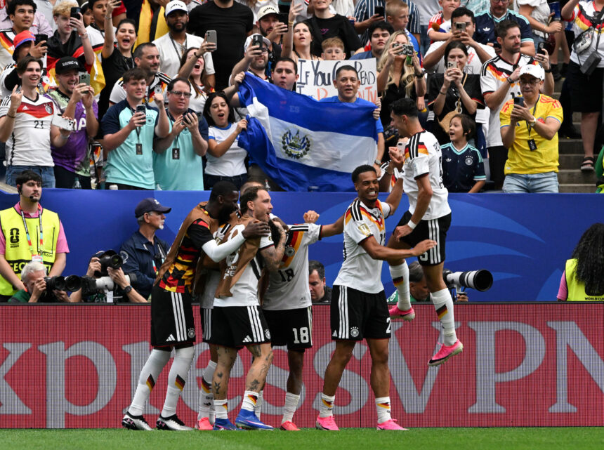 Germany beats Curacao 7-1 and surpasses Brazil as the highest scoring team in the World Cup Germany beats Curacao 7-1 and surpasses Brazil as the highest scoring team in the World Cup