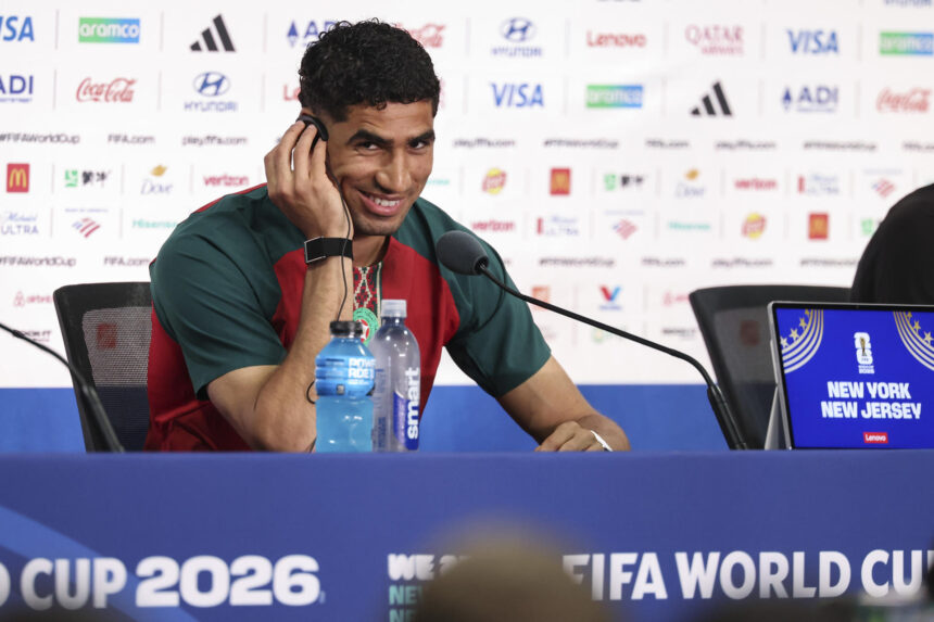 Hakimi’s challenge to Brazil before the debut in the 2026 World Cup