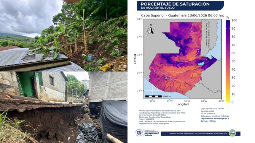 Insivumeh calls for caution on roads and homes