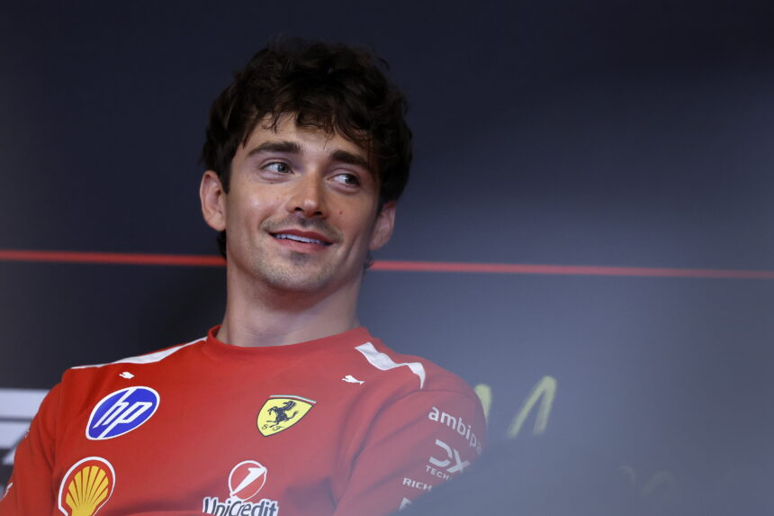 Leclerc leads the first Monaco test in a session marked by accidents