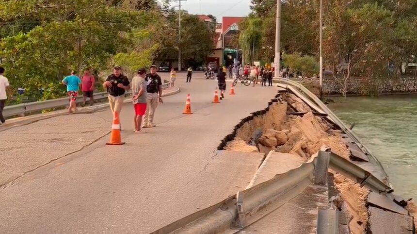 Main access to Flores Island collapses and affects connectivity of key tourist destination Main access to Flores Island collapses and affects connectivity of key tourist destination