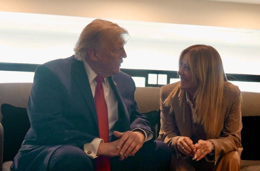 Meloni accuses Trump of inventing that he begged for a photo Meloni accuses Trump of inventing that he begged for a photo