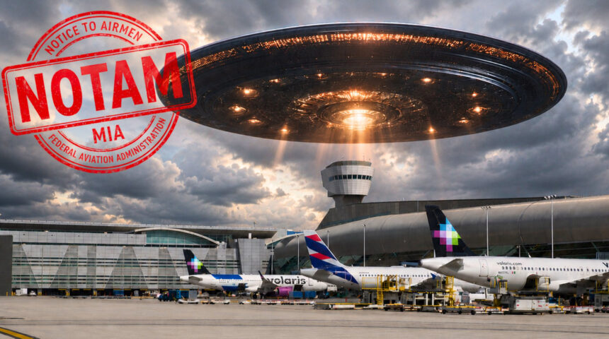 Miami Airport joins the “UFO alert” joke before Scotland-Brazil