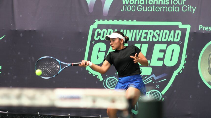 Oliva and Cotom close the Guatemalan participation in singles of the J100 Galileo University Cup with prominence