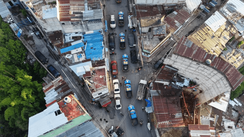 PNC and Army carry out 27 raids in the El Gallito neighborhood PNC and Army carry out 27 raids in the El Gallito neighborhood