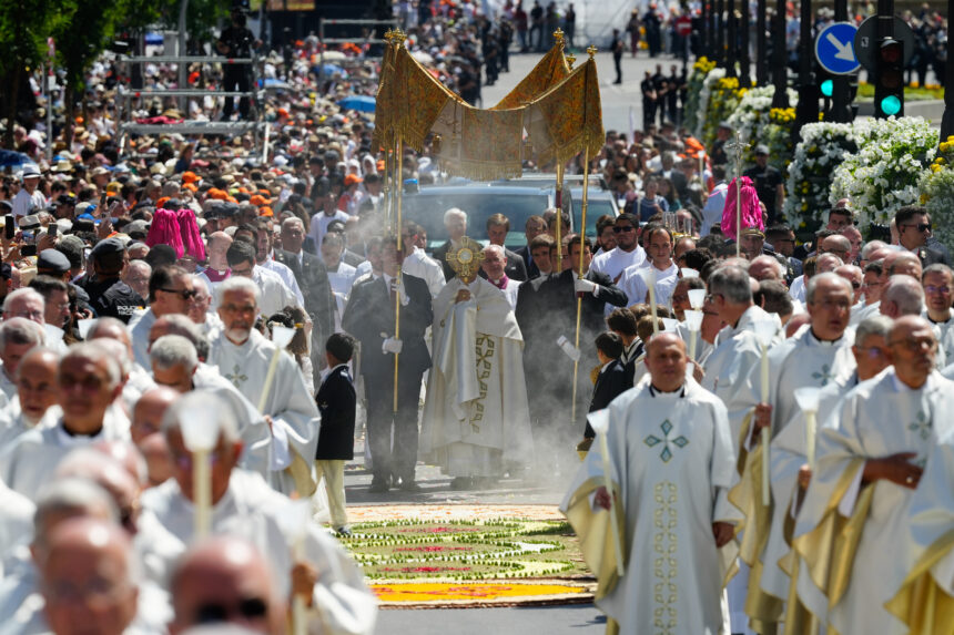 Pope Leo XIV celebrates Corpus Christi with more than 1.5 million devotees on the second day in Spain Pope Leo XIV celebrates Corpus Christi with more than 1.5 million devotees on the second day in Spain