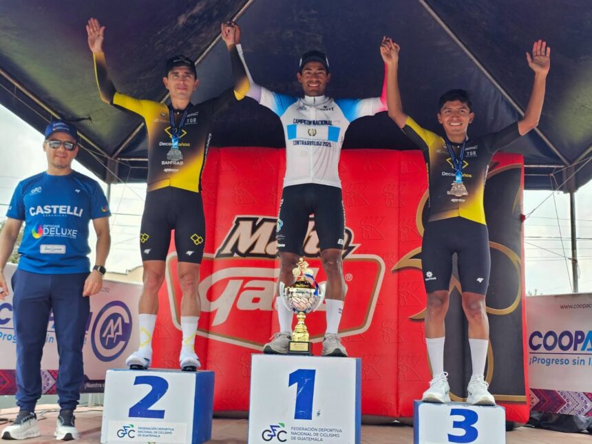 Sergio Chumil dominates the time trial and is crowned two-time champion of the Guatemalan National Championship Sergio Chumil dominates the time trial and is crowned two-time champion of the Guatemalan National Championship