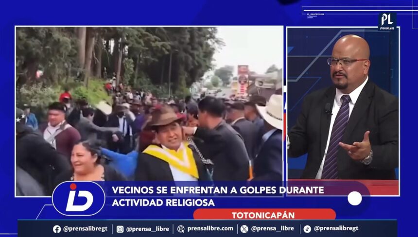 Territorial conflict causes confrontation during religious activity in San Andrés Xecul