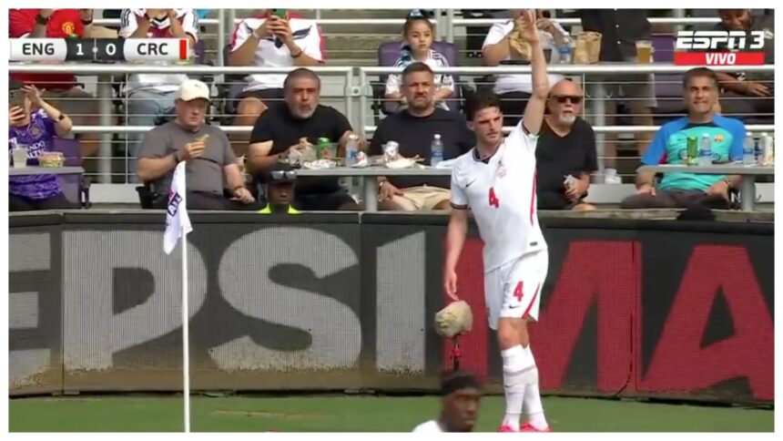 The curious scene that stole the attention in England vs Costa Rica before the 2026 World Cup The curious scene that stole the attention in England vs Costa Rica before the 2026 World Cup