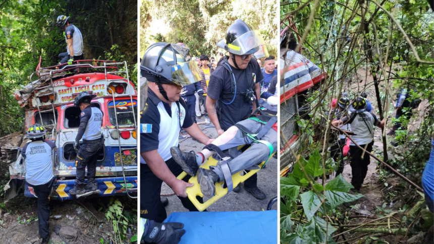 They identify 10 injured in a Transportes Xoyita bus accident in Chichicastenango They identify 10 injured in a Transportes Xoyita bus accident in Chichicastenango
