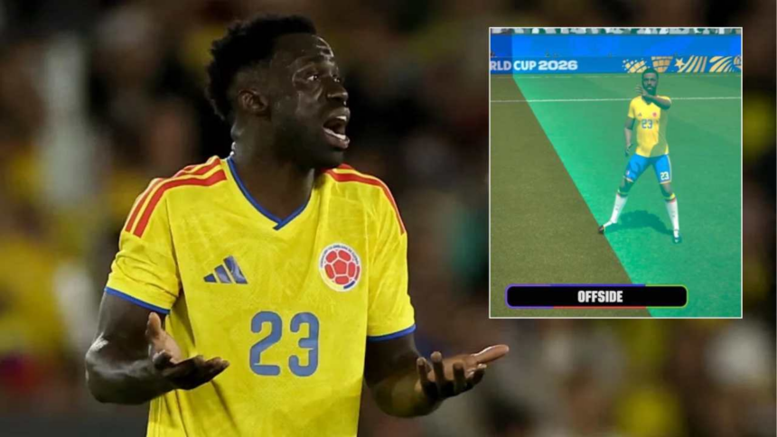 This is why they annulled Davinson Sánchez’s goal