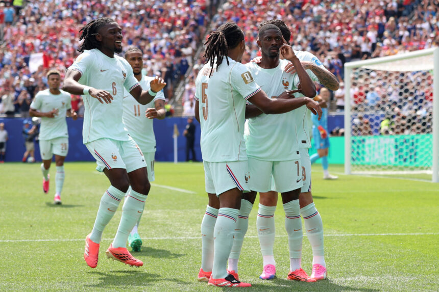 This was Ousmane Dembélé’s Ballon d’Or hat-trick in France’s win over Norway