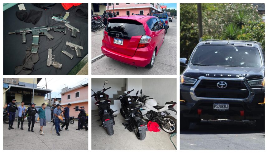 This was the hiding place of alleged hitmen in Villa Nueva