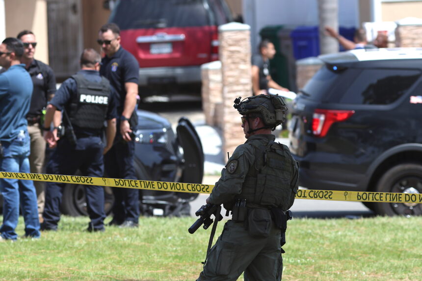 This was the hostage taking in a California bank and the rescue made by the authorities