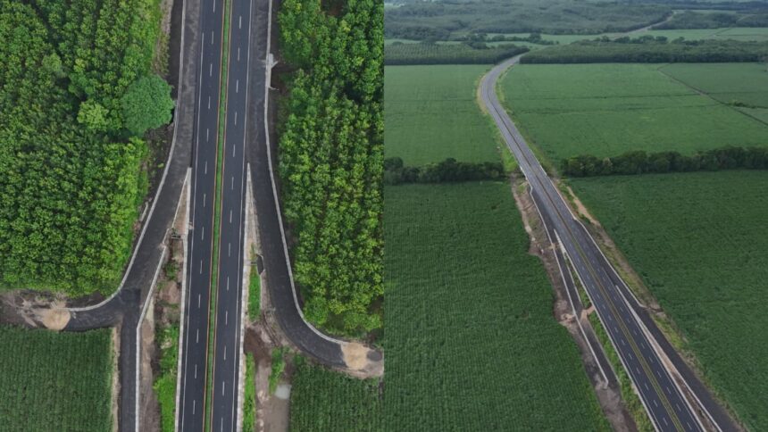 This will be the 31 kilometer route that will reduce part of the passage to the South Coast to 30 minutes This will be the 31 kilometer route that will reduce part of the passage to the South Coast to 30 minutes