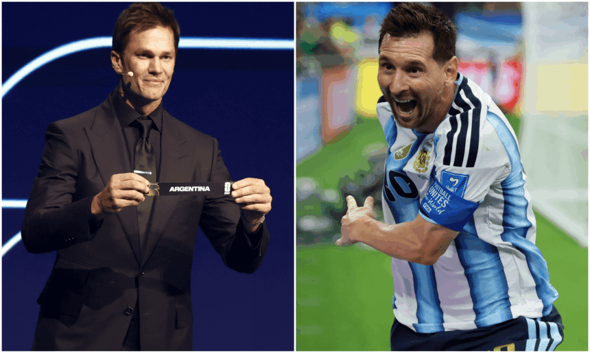 Tom Brady surrenders to Argentina and Lionel Messi
