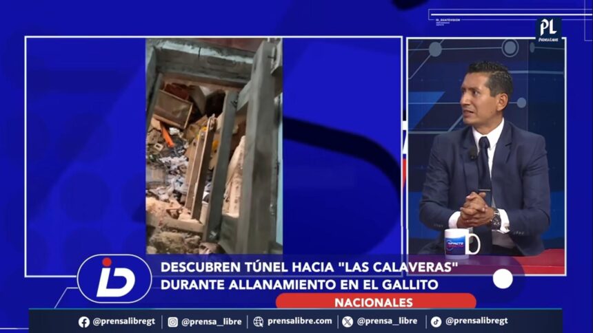 Tunnel towards Las Calaveras exposes the daily fear of residents of criminal structures in El Gallito