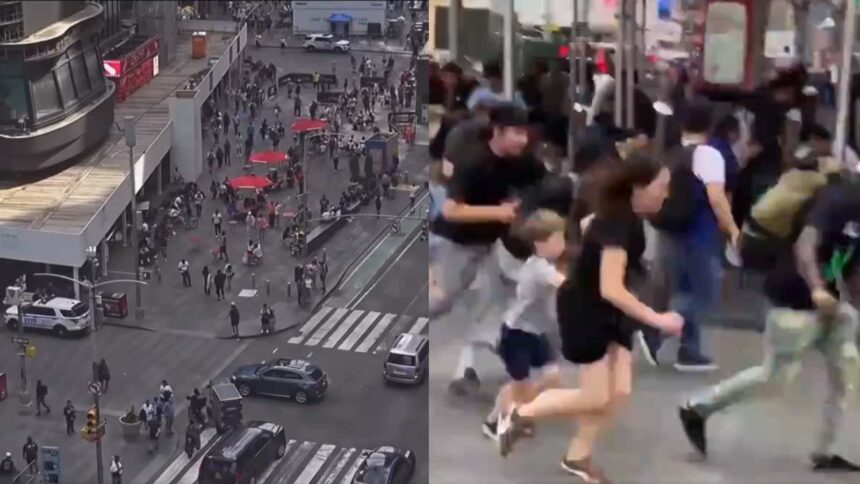 Videos show panic during shooting that ended with a minor detained