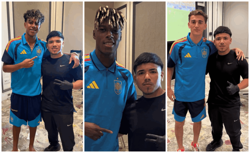 Who is Bryan Guardado? The Central American barber of the stars in the World Cup