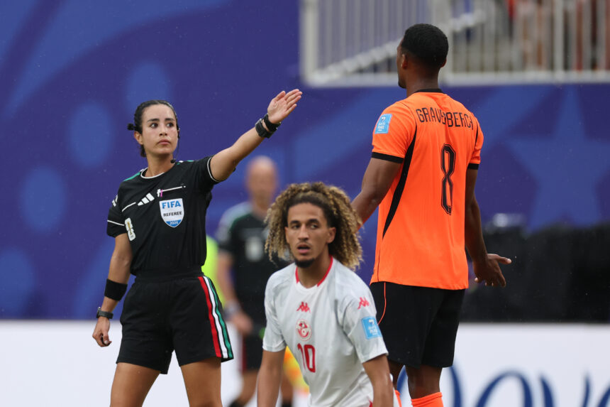Who is Katia Itzel García, the Mexican referee who made history in Tunisia vs. Netherlands of the 2026 World Cup