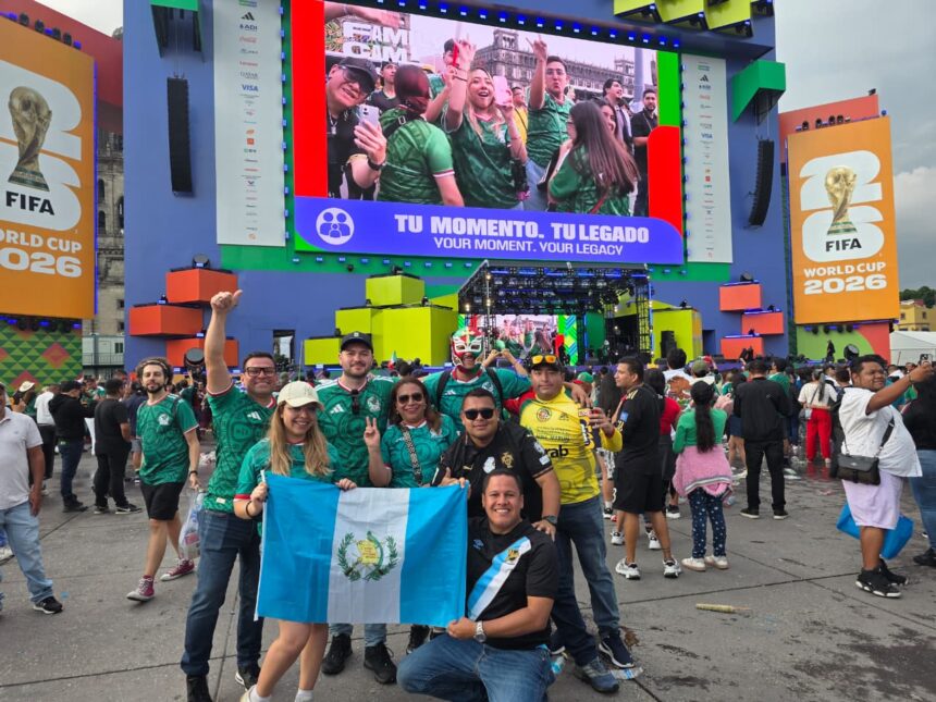 With the blue and white held high, Guatemalans live the 2026 World Cup games