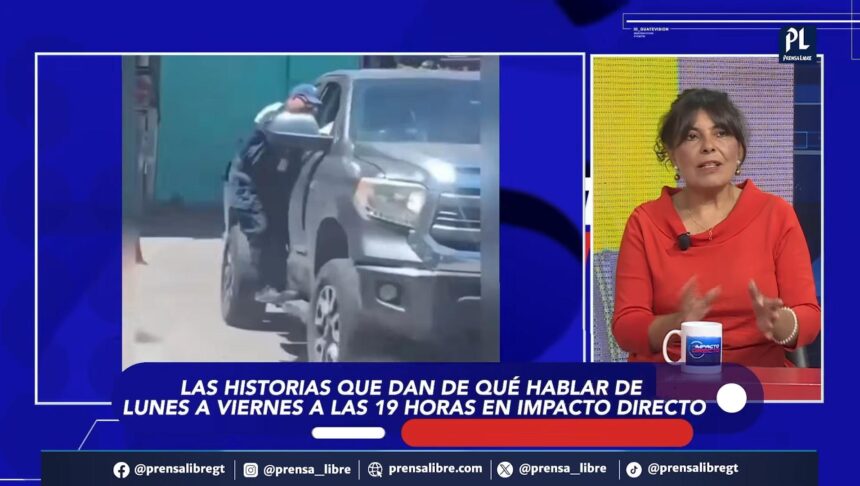 the possible sanctions for the driver who dragged a PMT agent in Quiché