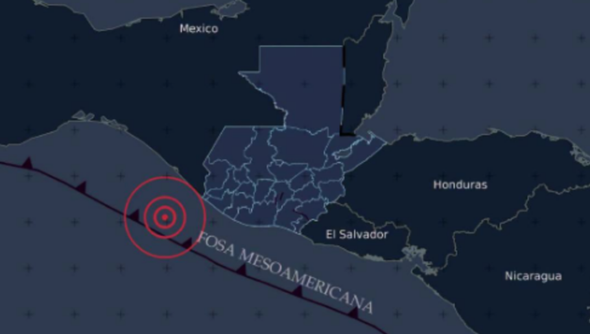 6.2 magnitude earthquake and aftershocks reported by Insivumeh in the last hours