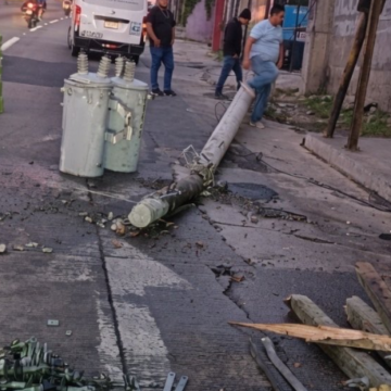 Accident at km 13 of the route to the Atlantic complicates the exit and entry to Guatemala City